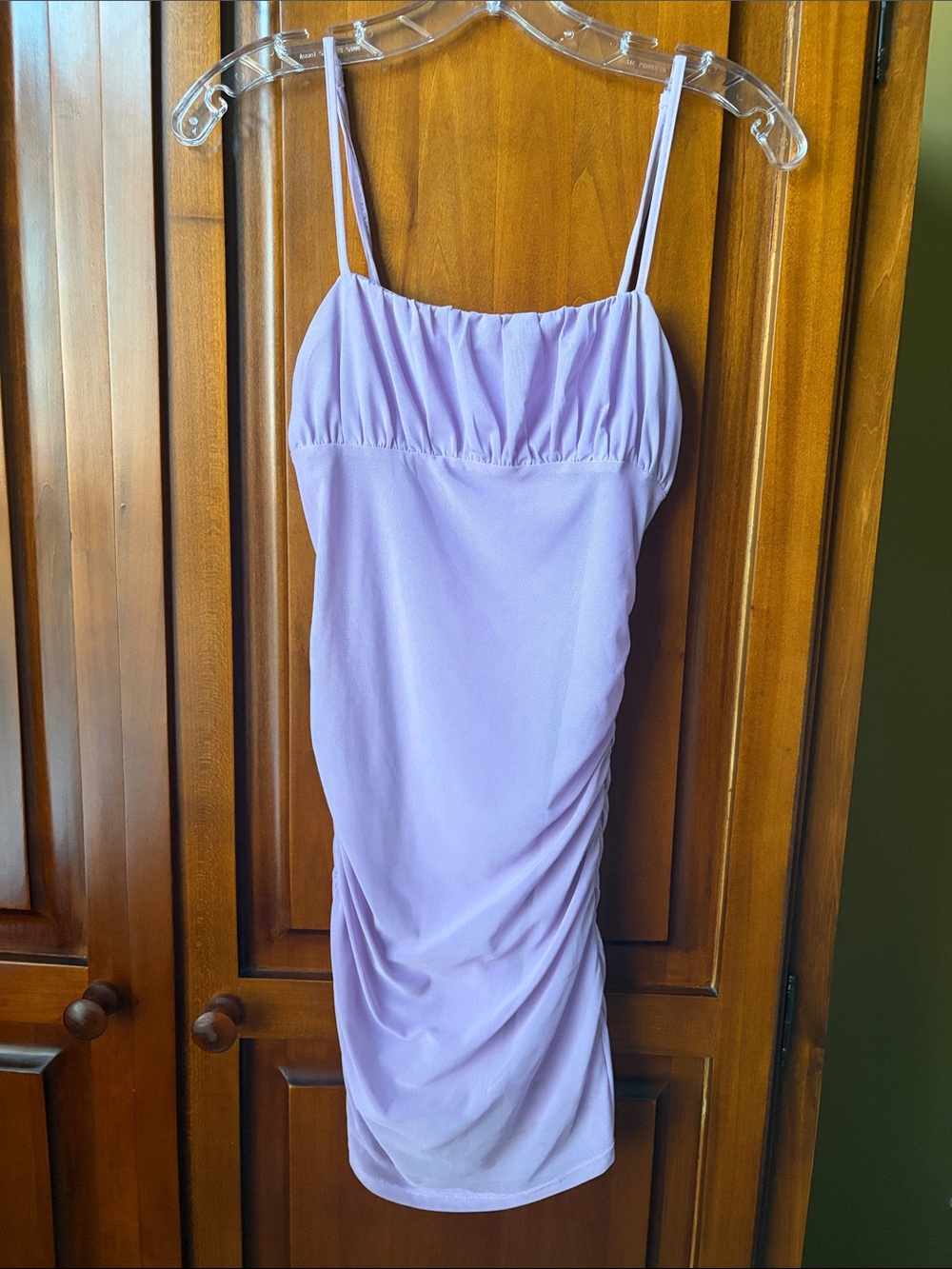 Lilac Sky and Sparrow Dress